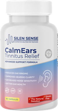 One bottle of Silen Sense CalmEars capsules — 30-day starter package